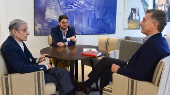 El Presidente recibió en Olivos