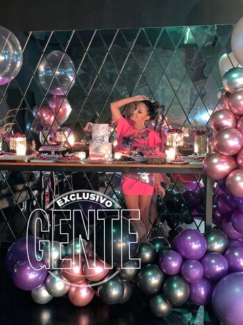 La celebración de la bailarina