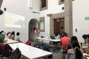 Talleres de Mextrópoli (Foto: Twitter/mextropoli)