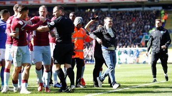 El jugador pudo recomponerse y