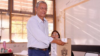 El candidato de Cambiemos, Horacio