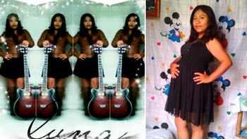 Luna tiene experiencia como cantante,