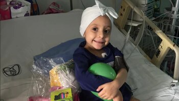 La menor falleció este domingo