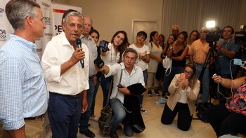 Horacio “Pechi” Quiroga durante la