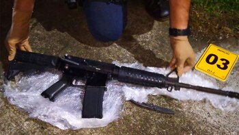 Una inspección de vehículos en