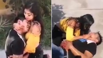 La imagen de la pareja