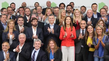 Mauricio Macri y María Eugenia