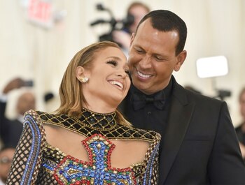 Jennifer Lopez y Alex Rodriguez.