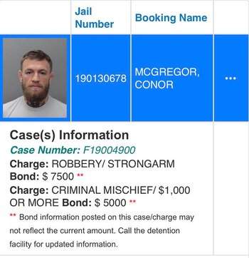 El acta policial con la