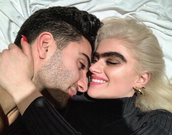 Sophia y su novio (Instagram: