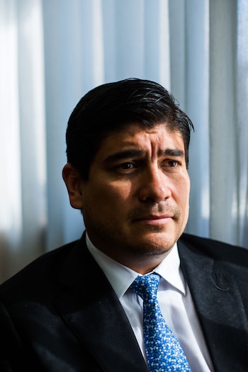 Carlos Alvarado, presidente de Costa
