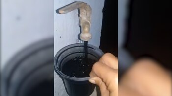 El agua es escasa en