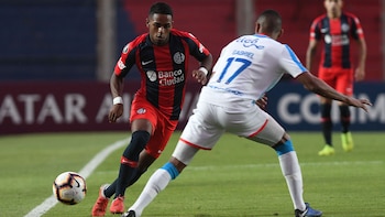 Con esta victoria, el “Ciclón” cortó una racha de 15 encuentros sin victorias (Télam)