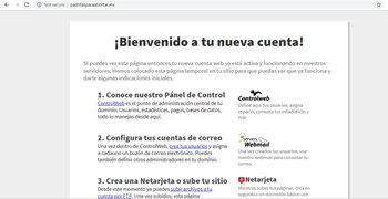 El portal ya fue dado