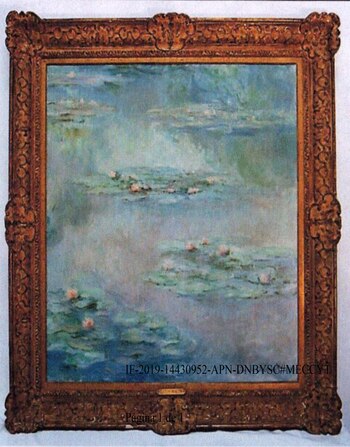 “Nympheas”, uno de los cuadros de