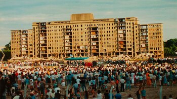 El albergue Warnes el día