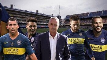 Tevez, Zárate, Alfaro, Nandez y
