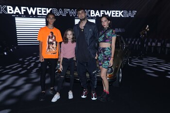 Dante, sus hijos Brando de