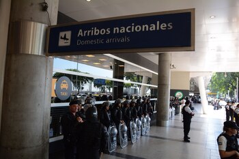 La policía debió interceder en