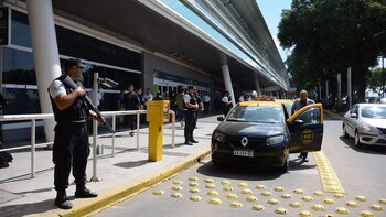 Taxistas habían protestado en Aeroparque