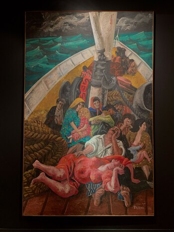 “Los emigrantes”, de Berni. En