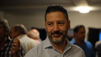 El intendente de Merlo, Gustavo