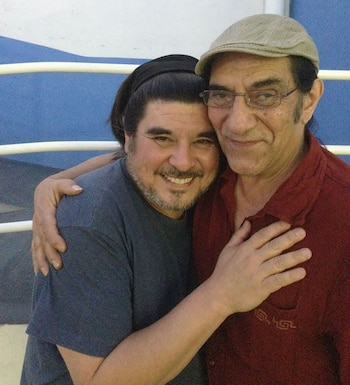 Fabián Matus con Horacio Fontova