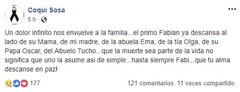 El mensaje que le dedicó