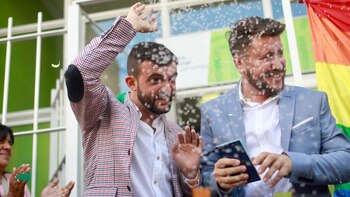 A la ceremonia sólo asistieron