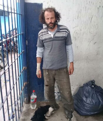 El hombre quedó detenido en