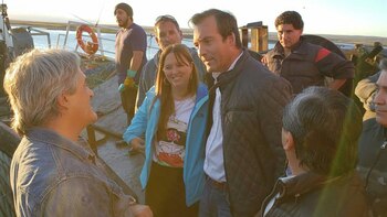 Martín Soria con su candidata a vice, Magdalena Odarda, ex Coalición Cívica (@SoriaEnAccion)