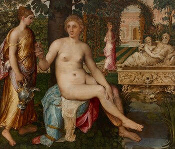 Pintura recientemente descubierta de Frans