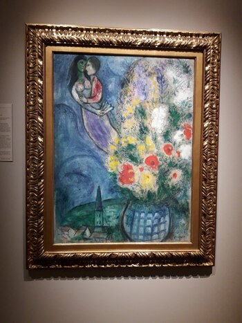 Una obra de Chagall