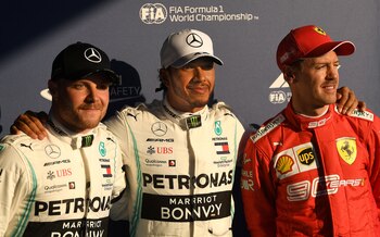 Valtteri Bottas, Lewis Hamilton y