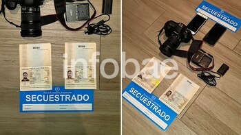 Los documentos de los iraníes