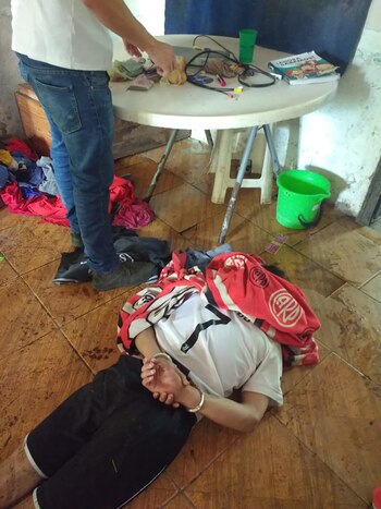 Así detuvieron al imputado por abuso sexual y robo agravado.