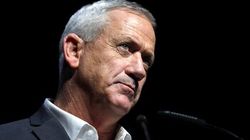 Benny Gantz (MENAHEM KAHANA /