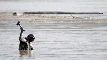 Las inundaciones superaron el metro de altura y forzaron la evacuación de miles de personas