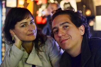 Carolina Guerrero y Daniel Alarcón,