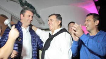Javier Dieminger junto a Mario