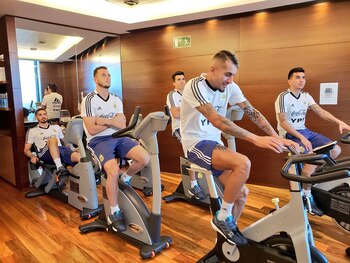 Los primeros jugadores en llegar