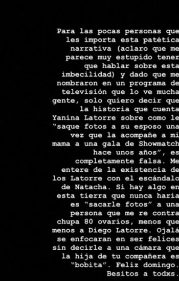 La palabra de la hija