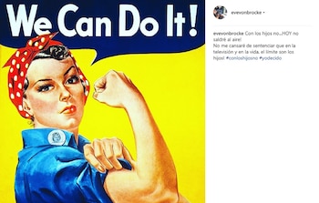 “Con los hijos no”, es