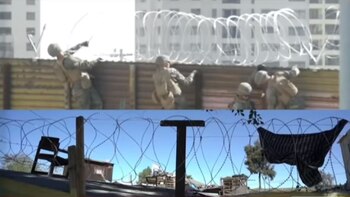 La cerca fue robada y