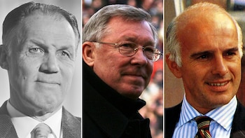 Rinus Michels, Alex Ferguson y
