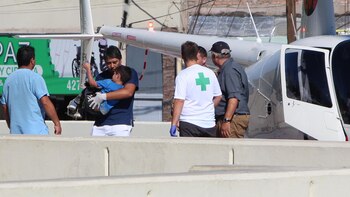 Benjamín pidió agua luego de