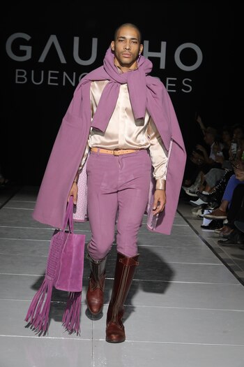 Total look pink. Saco de