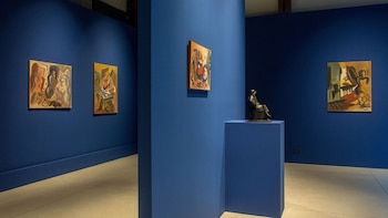 La muestra Frenéticamente decidida a