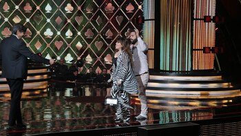 Verónica Castro, durante su presentación