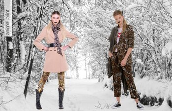 Leopardo en versión street style.